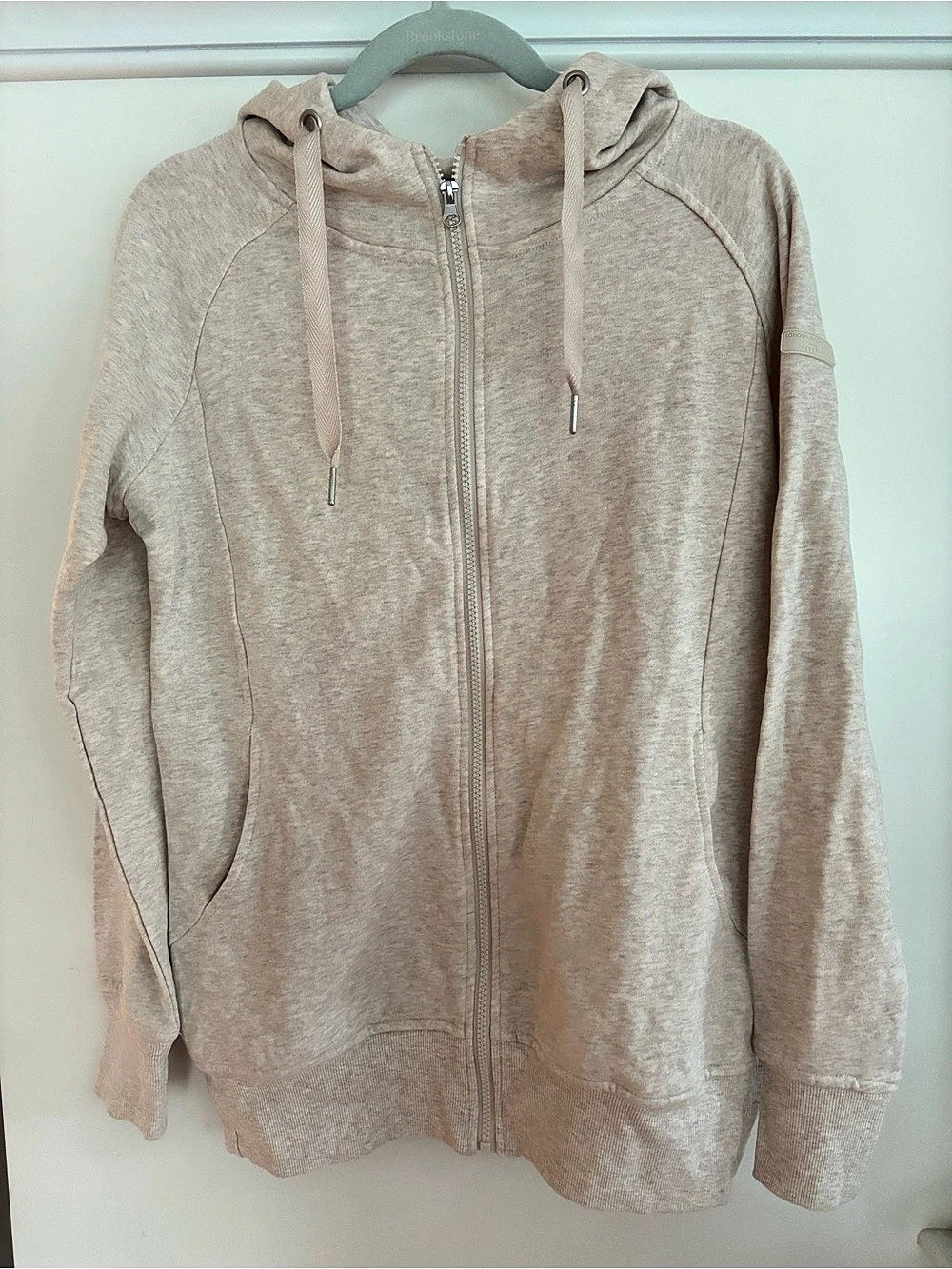 NWT Seraphine Mylo 3-in-1 Maternity Zip Hoodie in Oatmeal M